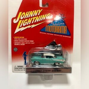 Johnny Lightning 1957 Chevy Bel Air Diecast Model